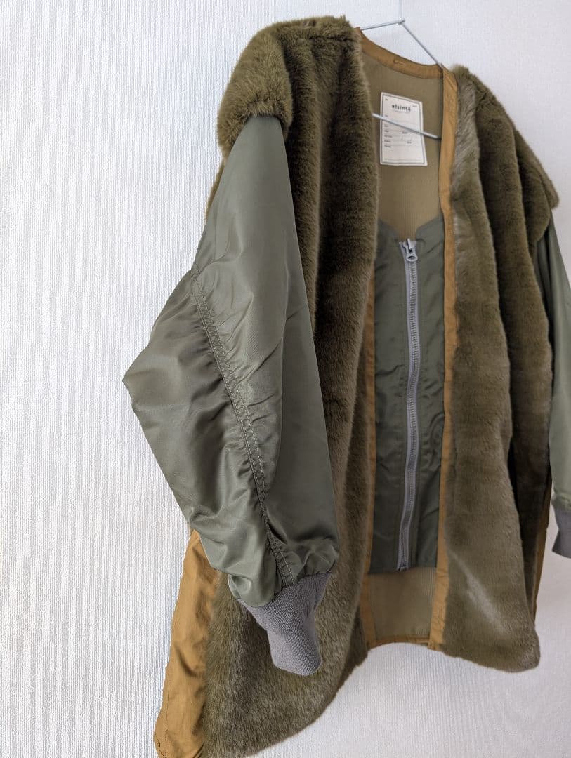 etsintä ファー切替ジャケット