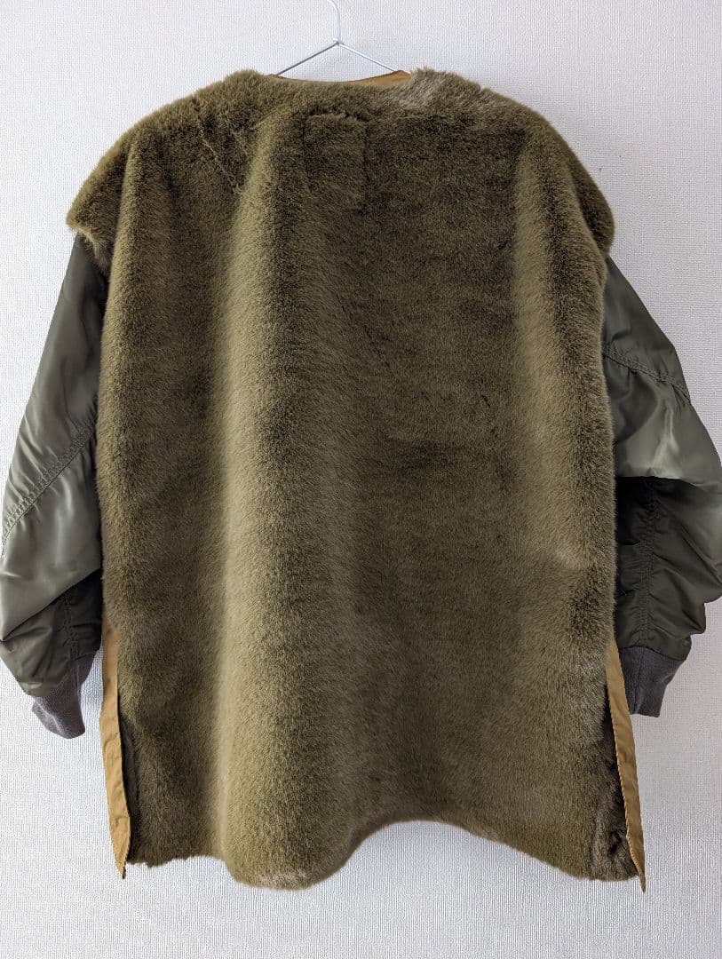 etsintä ファー切替ジャケット