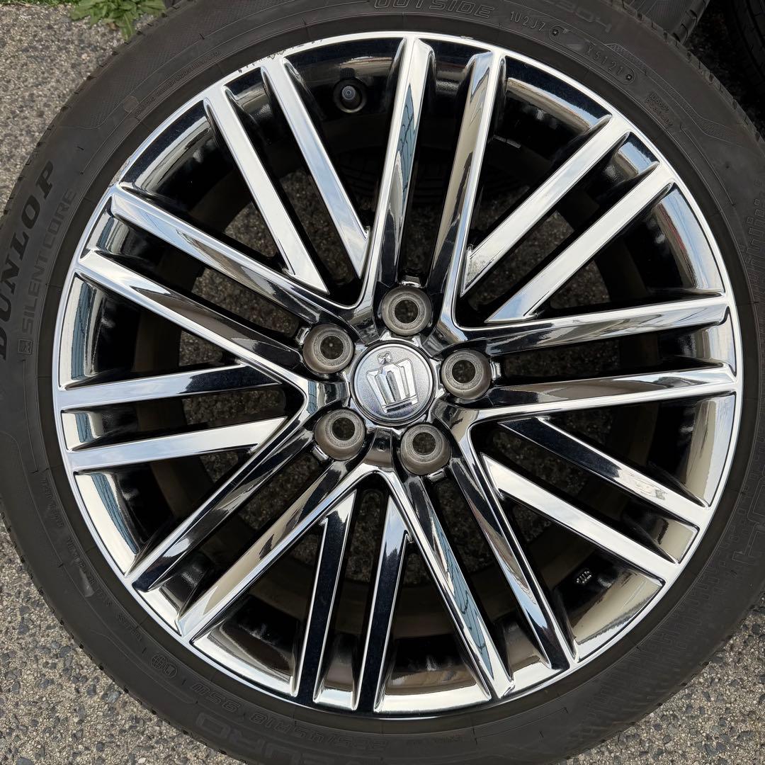 トヨタ210系クラウン アスリート スパッタリング アルミホイール