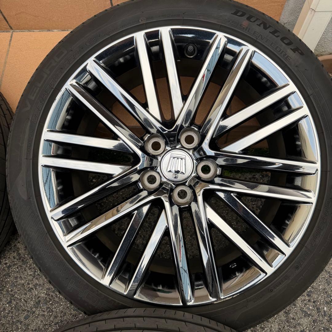 トヨタ210系クラウン アスリート スパッタリング アルミホイール