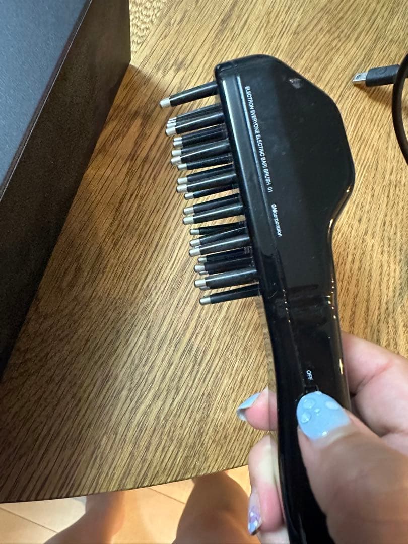 電気バリブラシ　高島屋で購入！