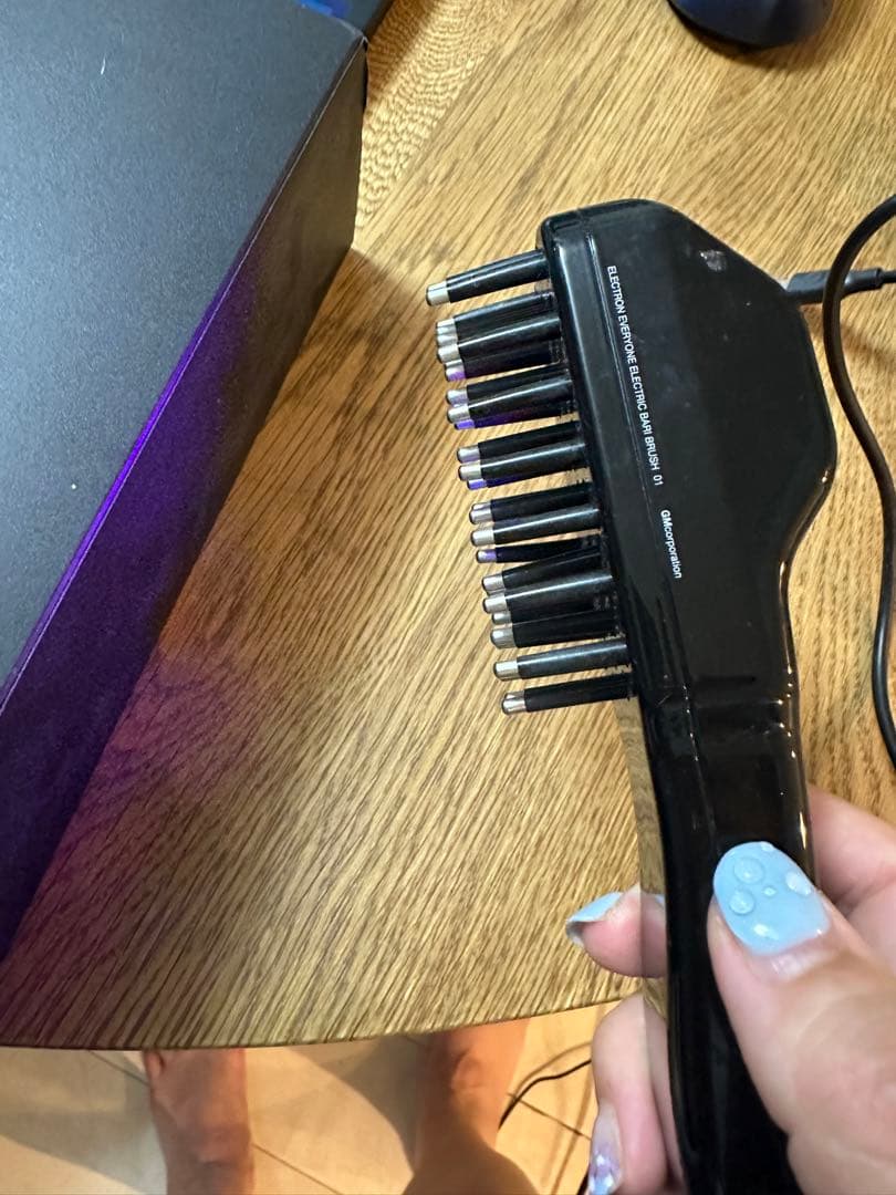 電気バリブラシ　高島屋で購入！