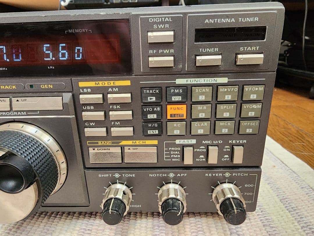 YAESU 八重洲 FT-767SX 通電確認