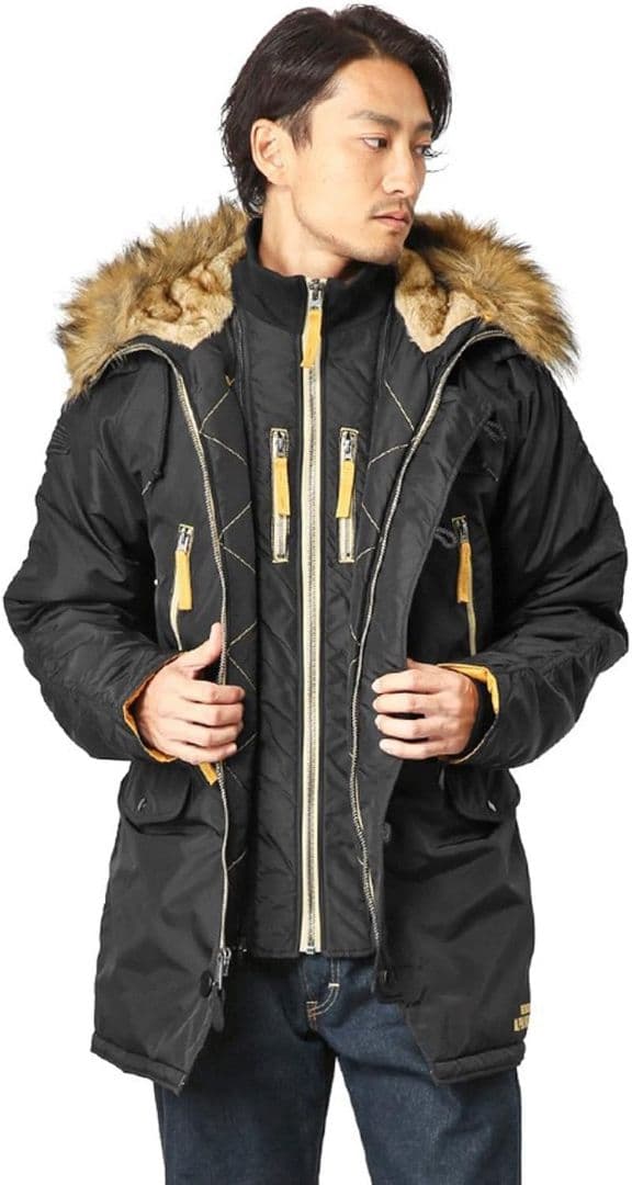 N-3B フライトジャケット ALPHA USA×WAIPER　M サイズ