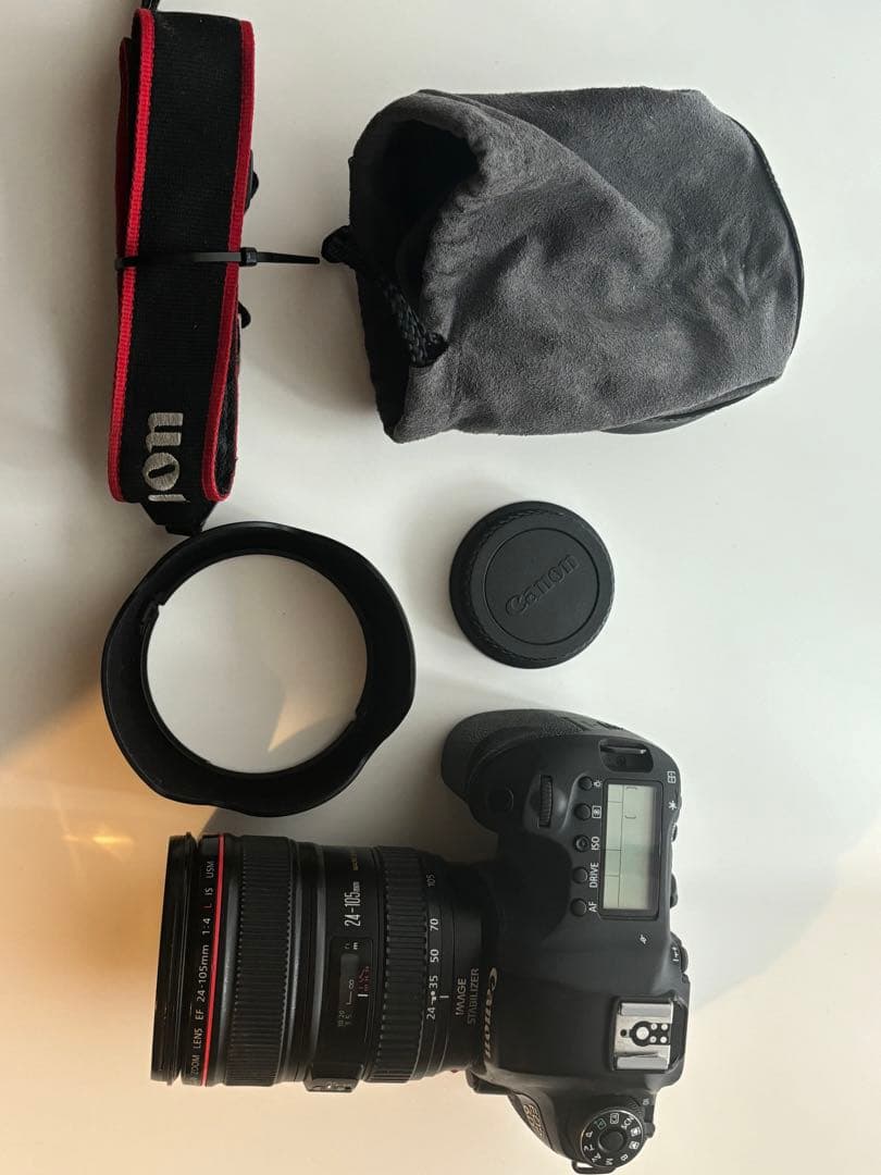 Canon EOS 6D本体+レンズ(Canon EF 24-105mmUSM)