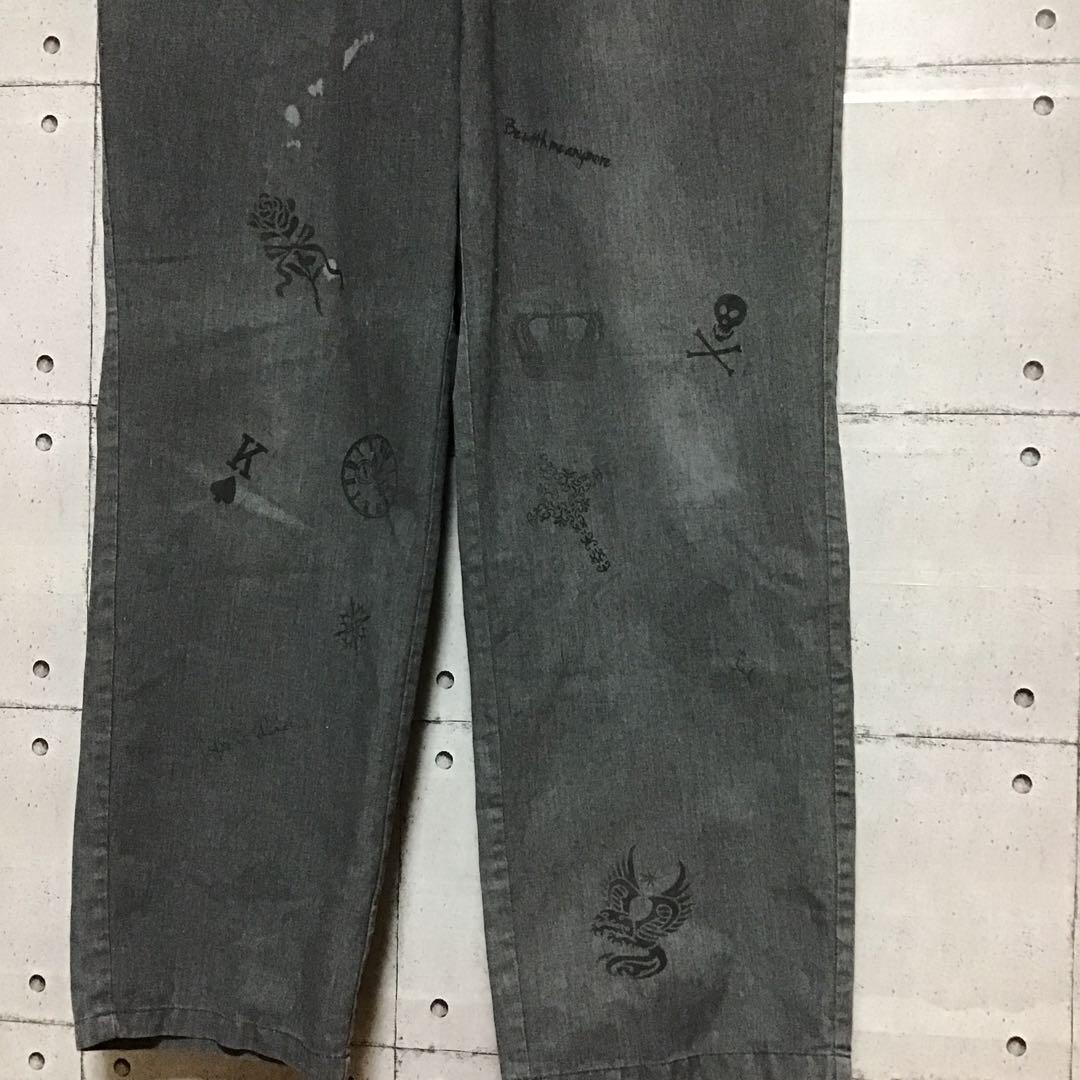 ＜スペシャル＞　70s 　ユーロワーク　ビンテージ　シャンブレー　パンツ