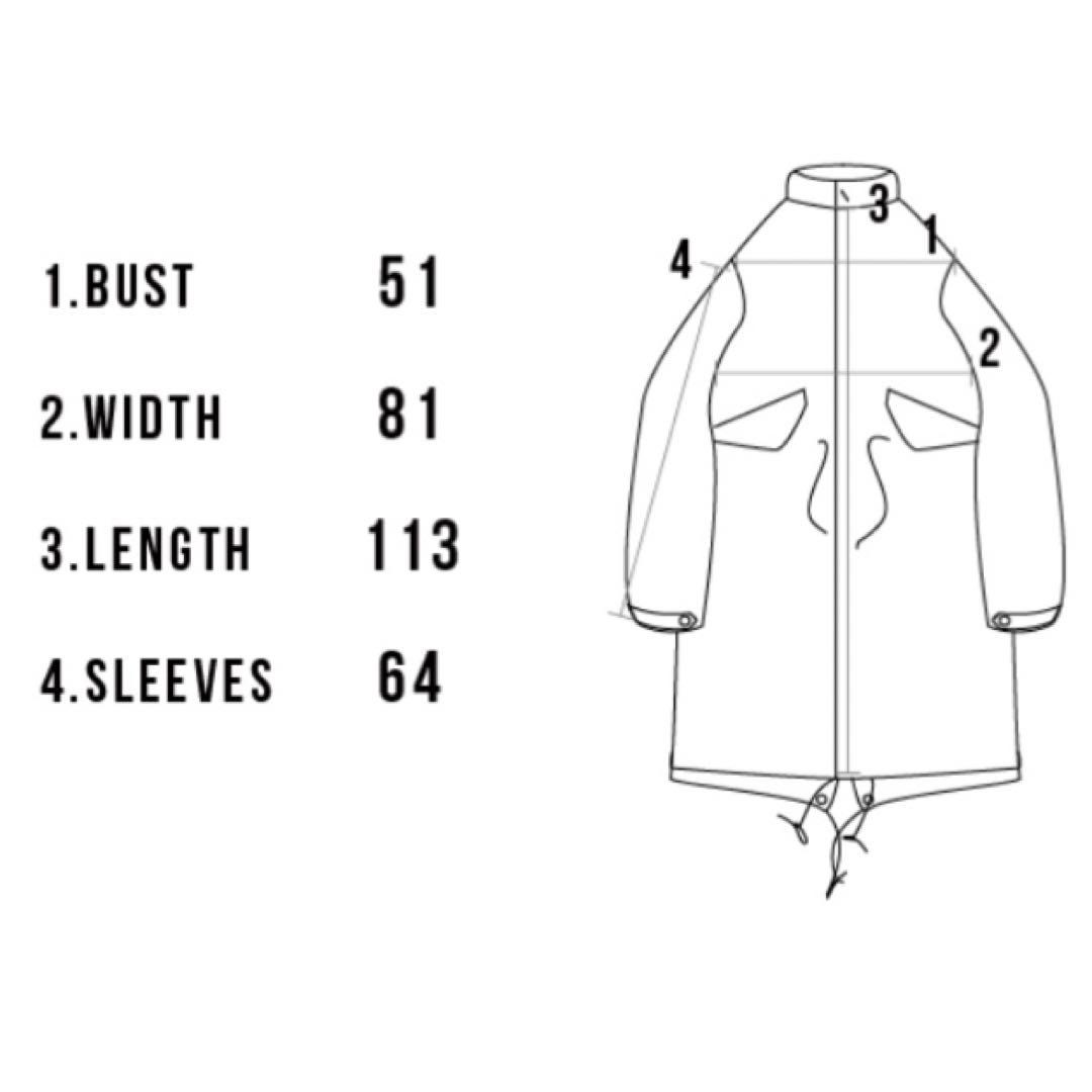 urself モッズコート　ネイビー