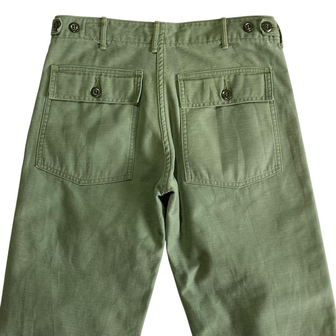 orslow ベイカーパンツ 1 カーキ コットン オアスロウ ジップフライ
