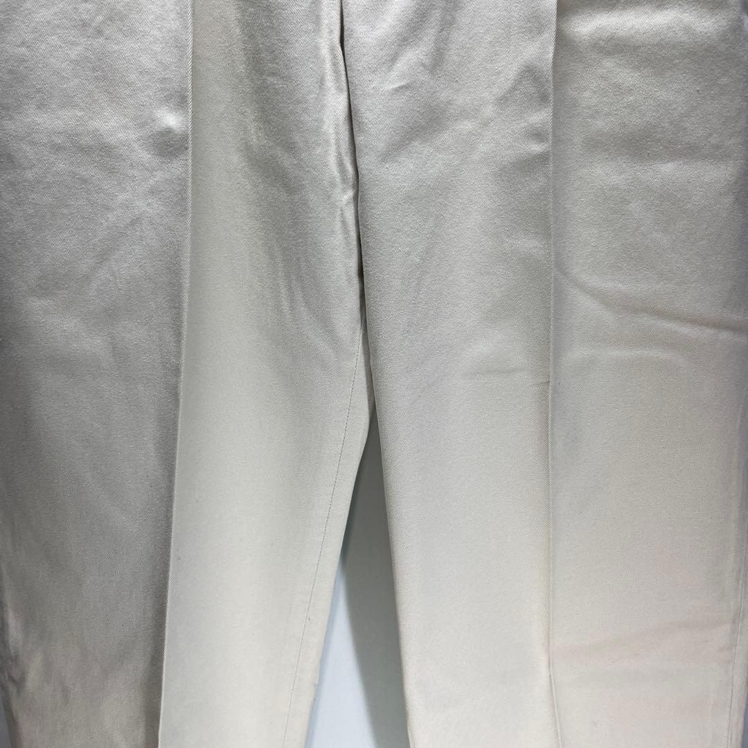 ワコマリア　ダブル プリーテッド チノ トラウザーズ サイズL