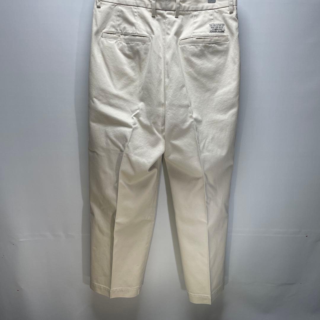 ワコマリア　ダブル プリーテッド チノ トラウザーズ サイズL