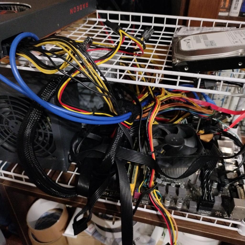 ジャンク マイニングリグ RX5700 RX5700XT TB250-BTC+