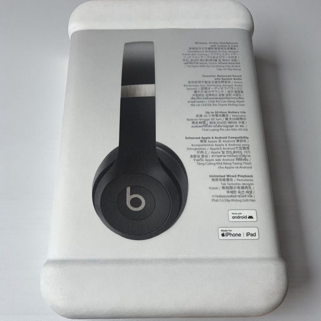 Beats Solo4 ワイヤレスヘッドホン ブラック 新品未開封