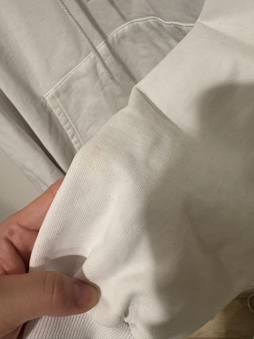 BALENCIAGA バレンシアガ MODE ロゴパーカー ホワイト XS