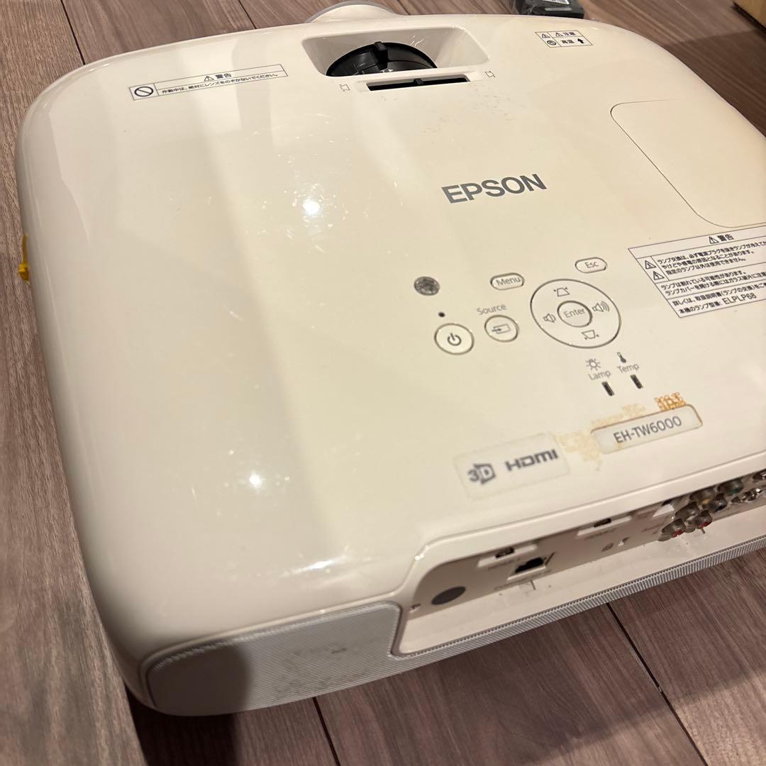 特別値下げ！Epson EH-TW6000 プロジェクター本体