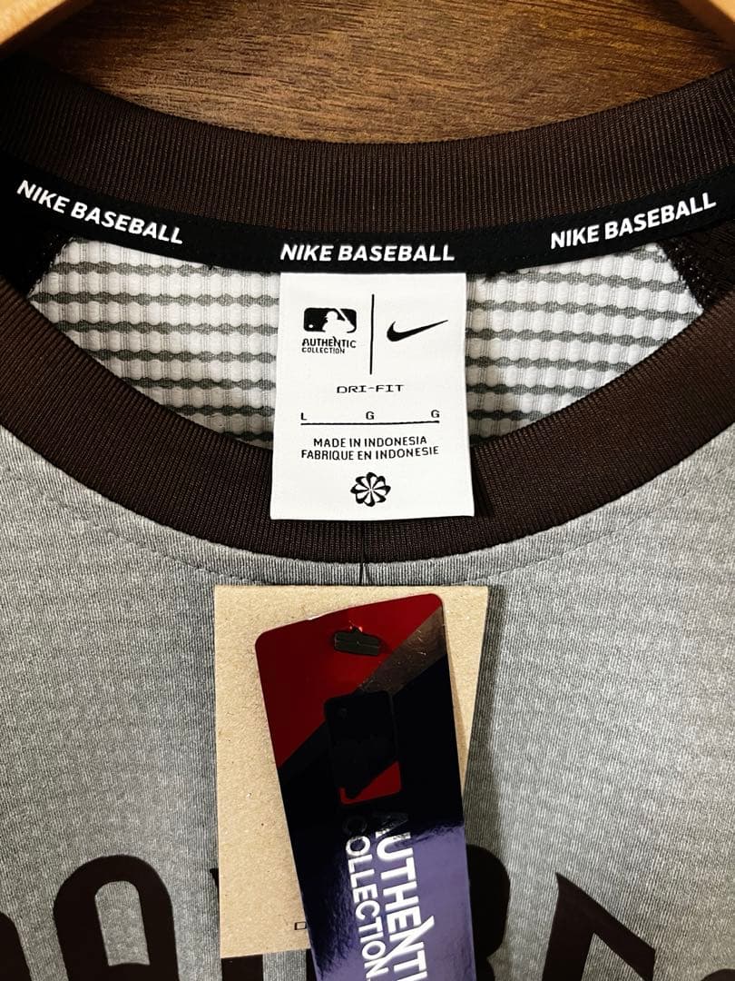 日本未発売 サンディエゴパドレス 選手支給品 ラグランシャツ サイズL