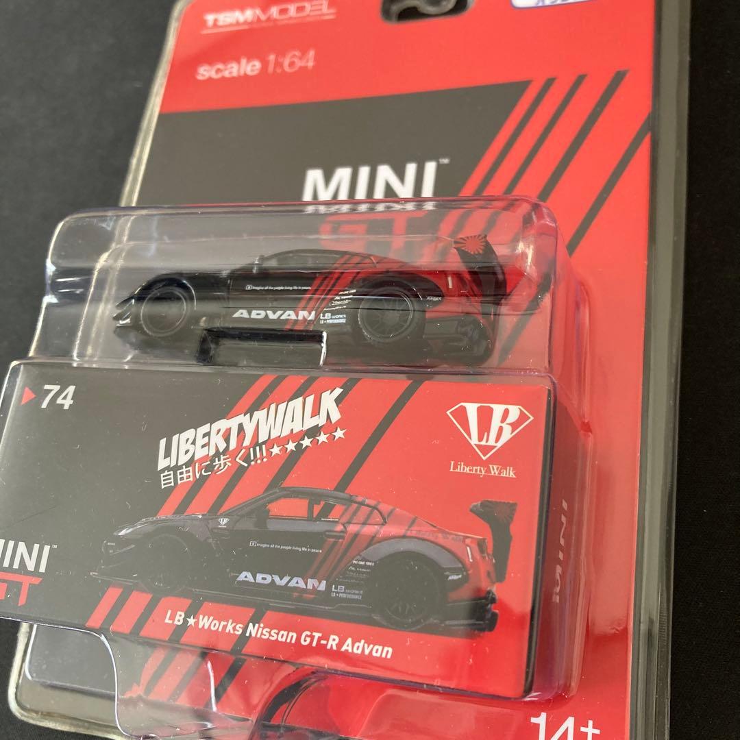 MINI GT LB WORKS GT-R ADVAN トイザらス