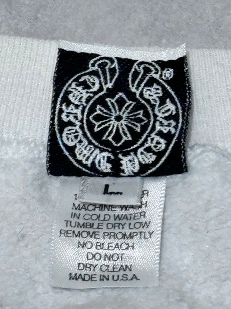 【damn】クロムハーツオールド スウェット トレーナーＬサイズ