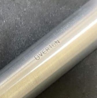 Overton ティンホイッスル ノンチューナブル ソプラノDC管