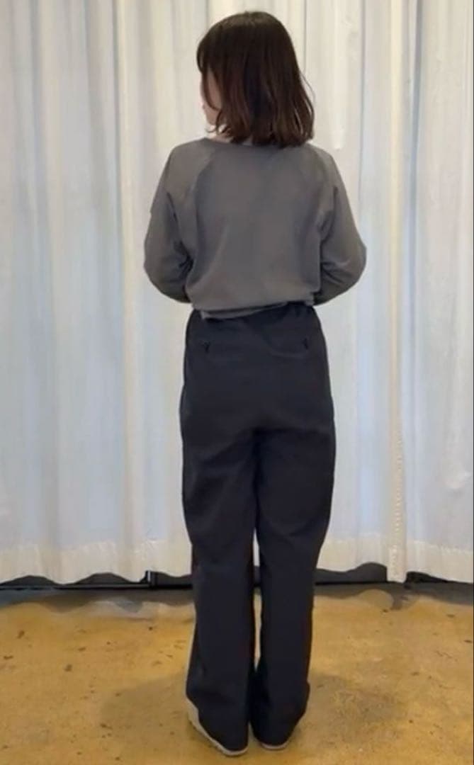 専用　　lelill 【日本製】サイドベルト トラウザーズ