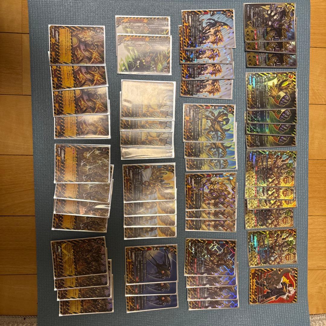 バディファイト引退品④ドラゴレムデッキ カオス スリーブ付き