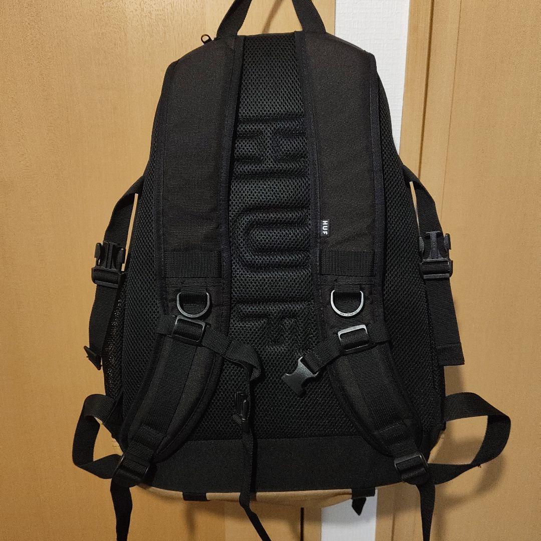 【希少】【美品】HUF リュック バックパック ブラック