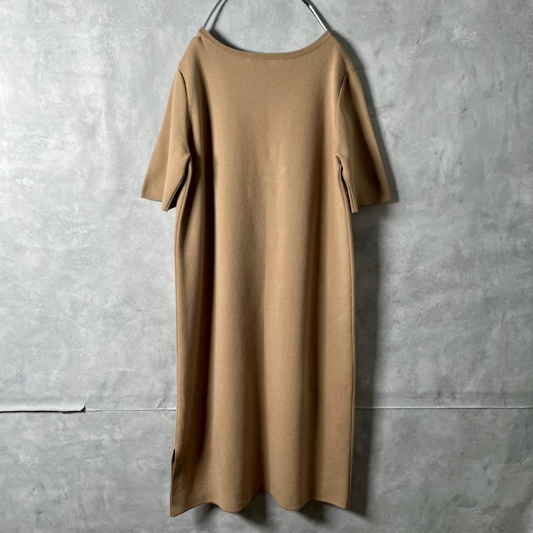 MaxMara studio マックスマーラ 半袖 ニットワンピース N2168