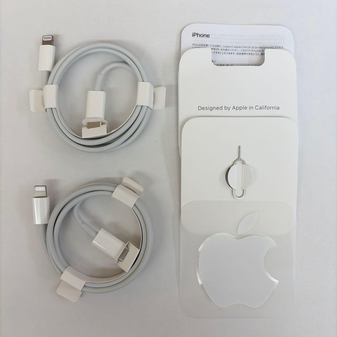 iPhone 14 pro 256GB新品純正ケーブル2本　SIMフリー　86%