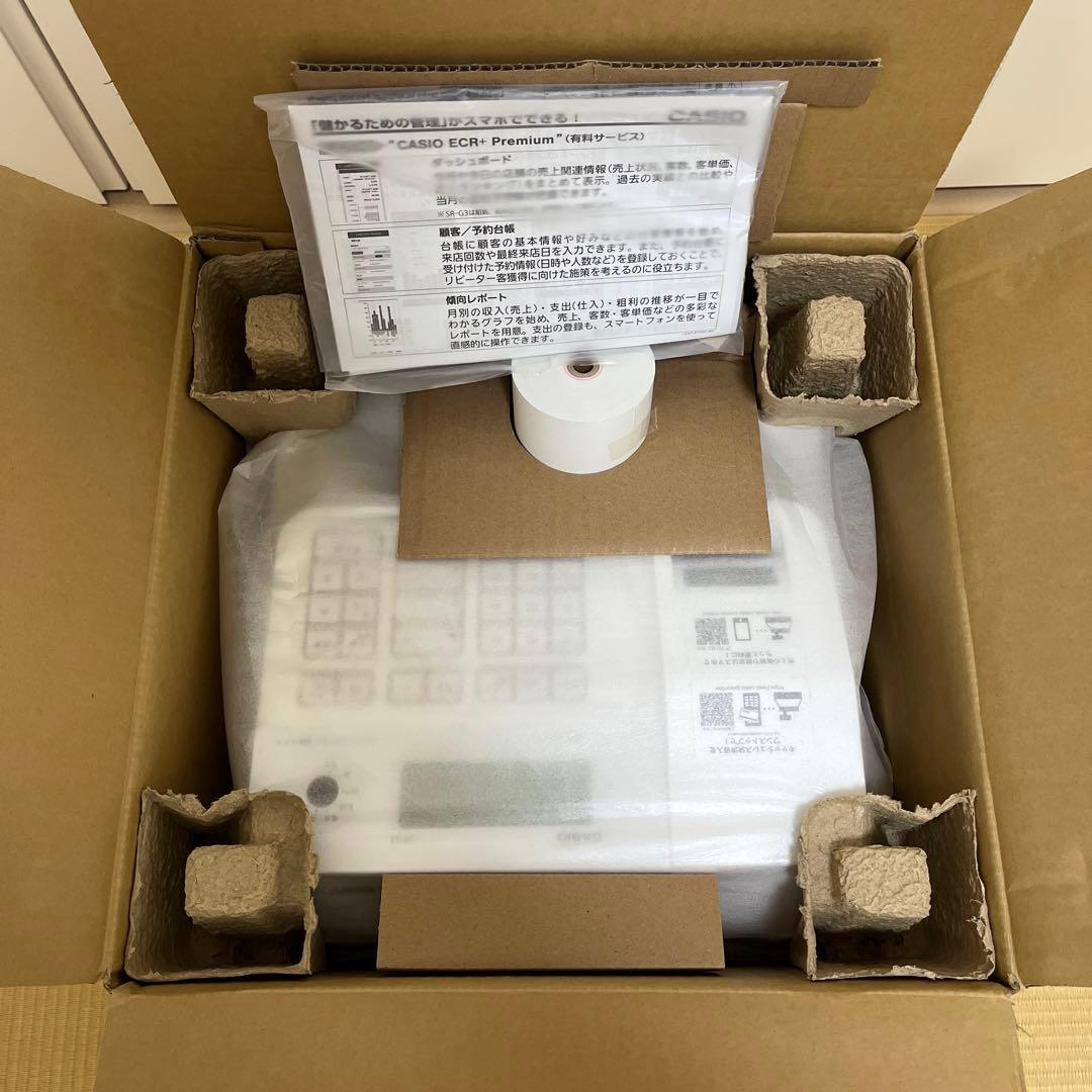 新品未使用　CASIO電子レジ