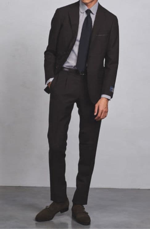 UNITED ARROWS　CANONICO　3PLY TRO　セットアップ　М