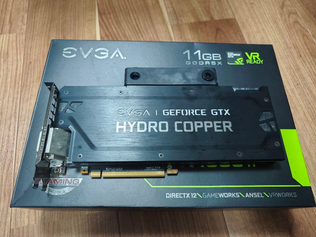 グラフィックボード・グラボ・ビデオカード EVGA GTX 1080 Ti HYDRO COPPER 11GB
