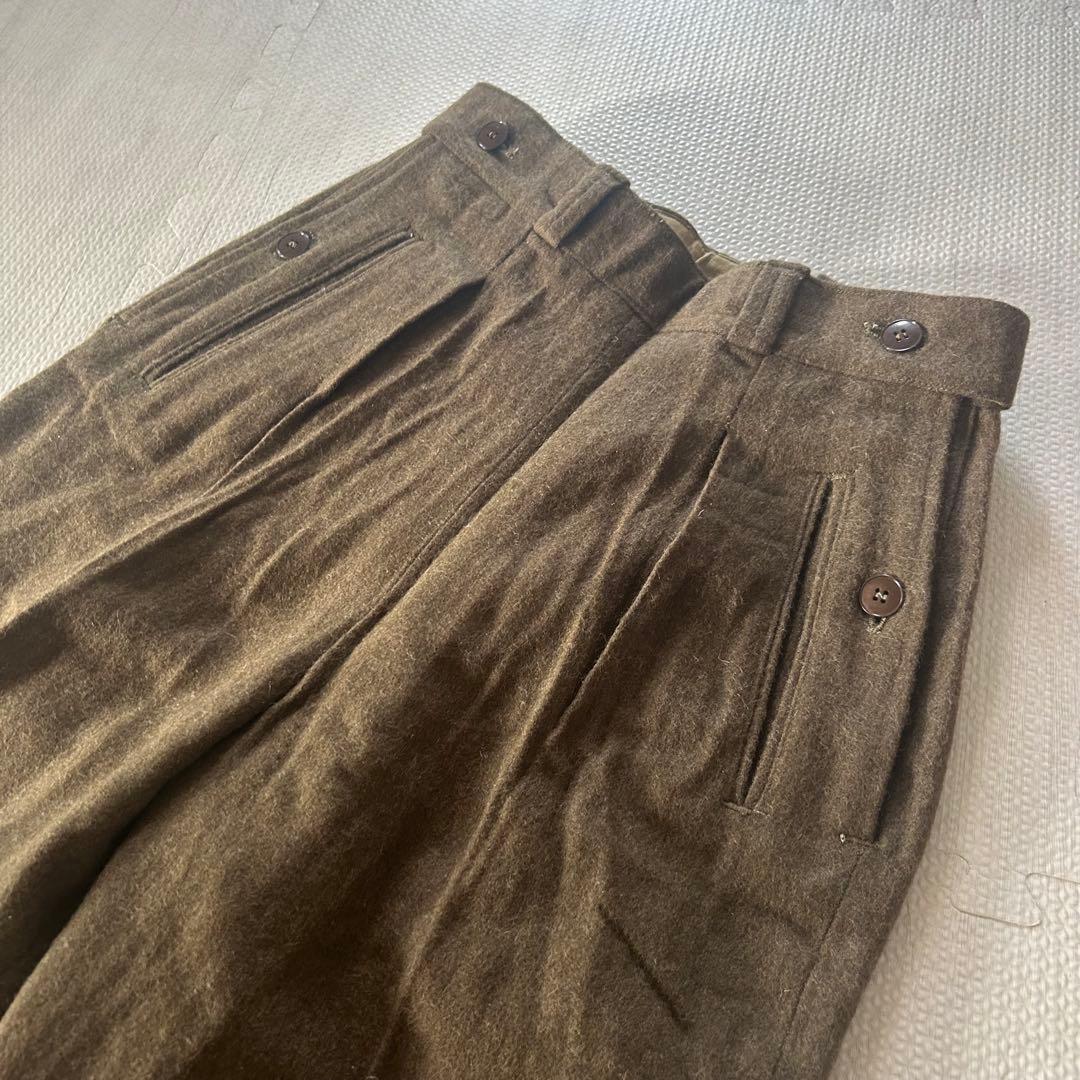 1950-60s French Army ウールグルカパンツ【美品実物】