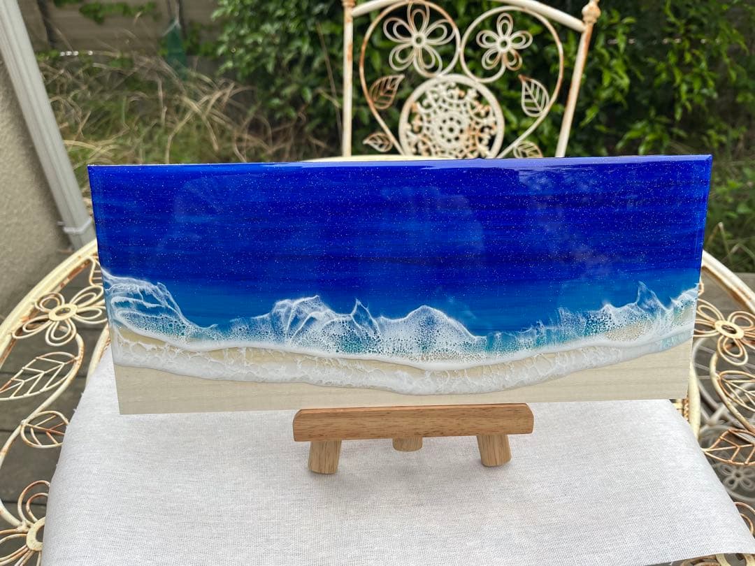 レジンアート海(紫虎)