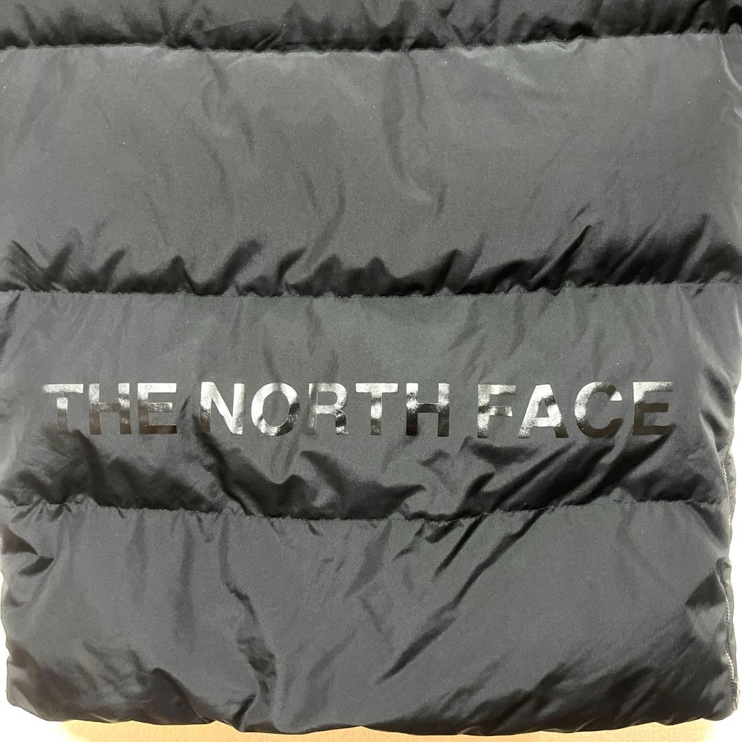 美品 ノースフェイス ロングダウンジャケット ブラック メンズXS レディースM