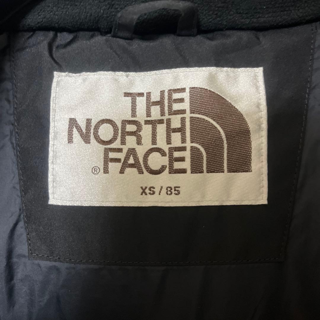 美品 ノースフェイス ロングダウンジャケット ブラック メンズXS レディースM
