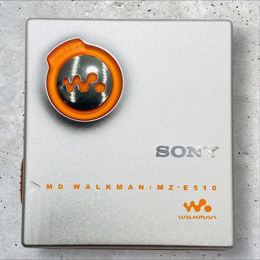 ポータブルプレーヤー SONY MD WALKMAN MZ-E510