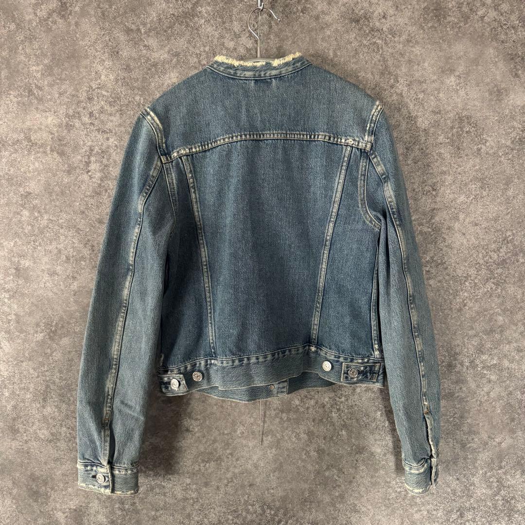 Acne Studios ノーカラー デニムジャケット Gジャン BTSテテ着用