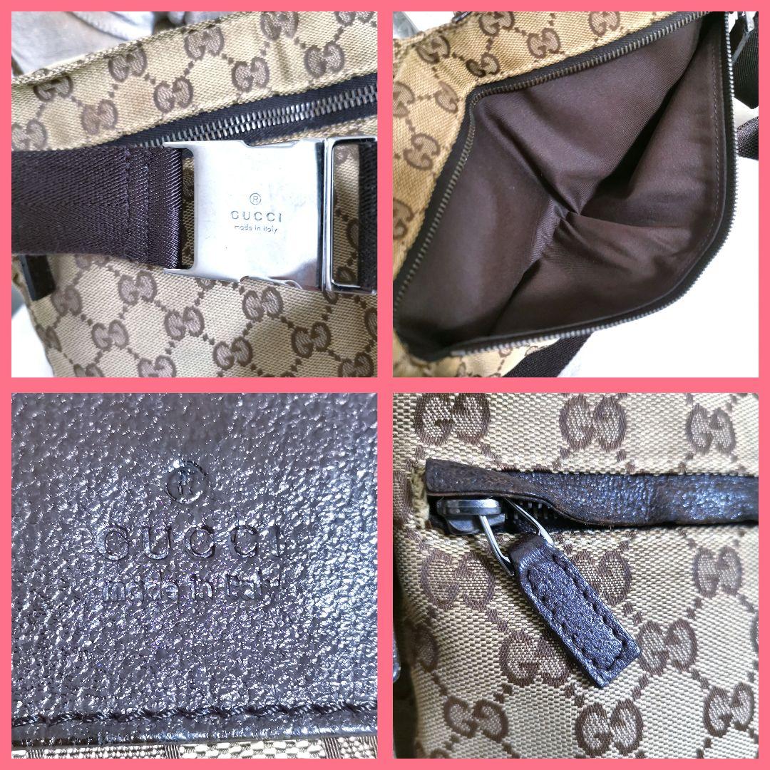 みゆき! グッチGUCCI GG柄ボディバッグ 斜めがけショルダーバッグ