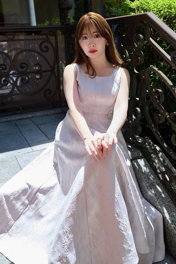 新品 Classic Floral Jacquard Dress ワンピース