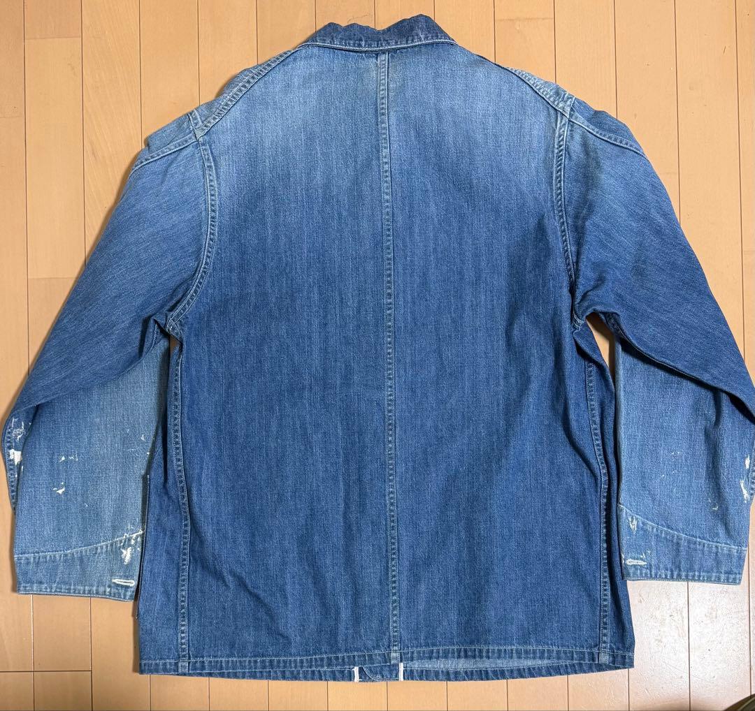 ジャケット・アウター visvim MOTORS CLUB SS COVERALL JKT DMGD