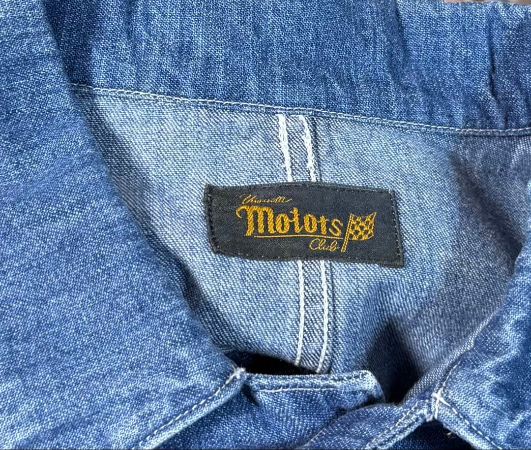 ジャケット・アウター visvim MOTORS CLUB SS COVERALL JKT DMGD