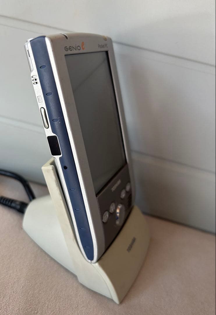 東芝 Pocket PC GENIO e550X 動作確認済 純正クレードル付