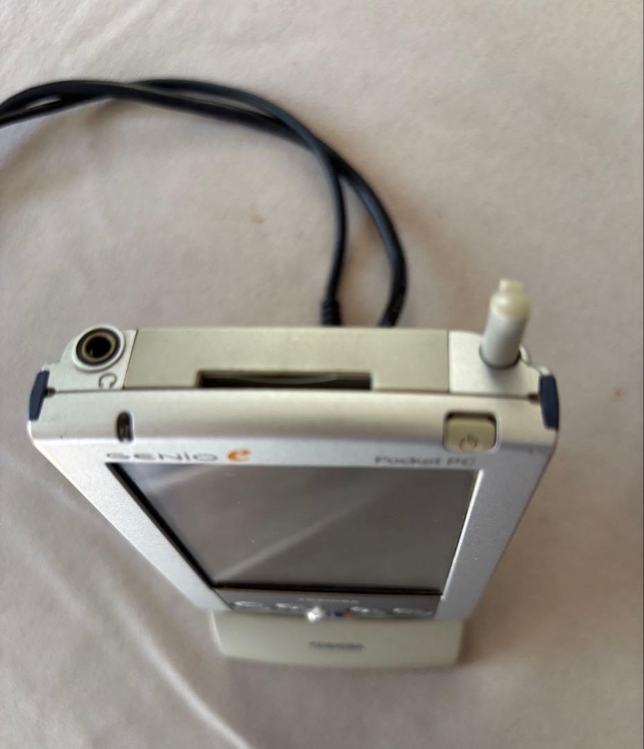 東芝 Pocket PC GENIO e550X 動作確認済 純正クレードル付