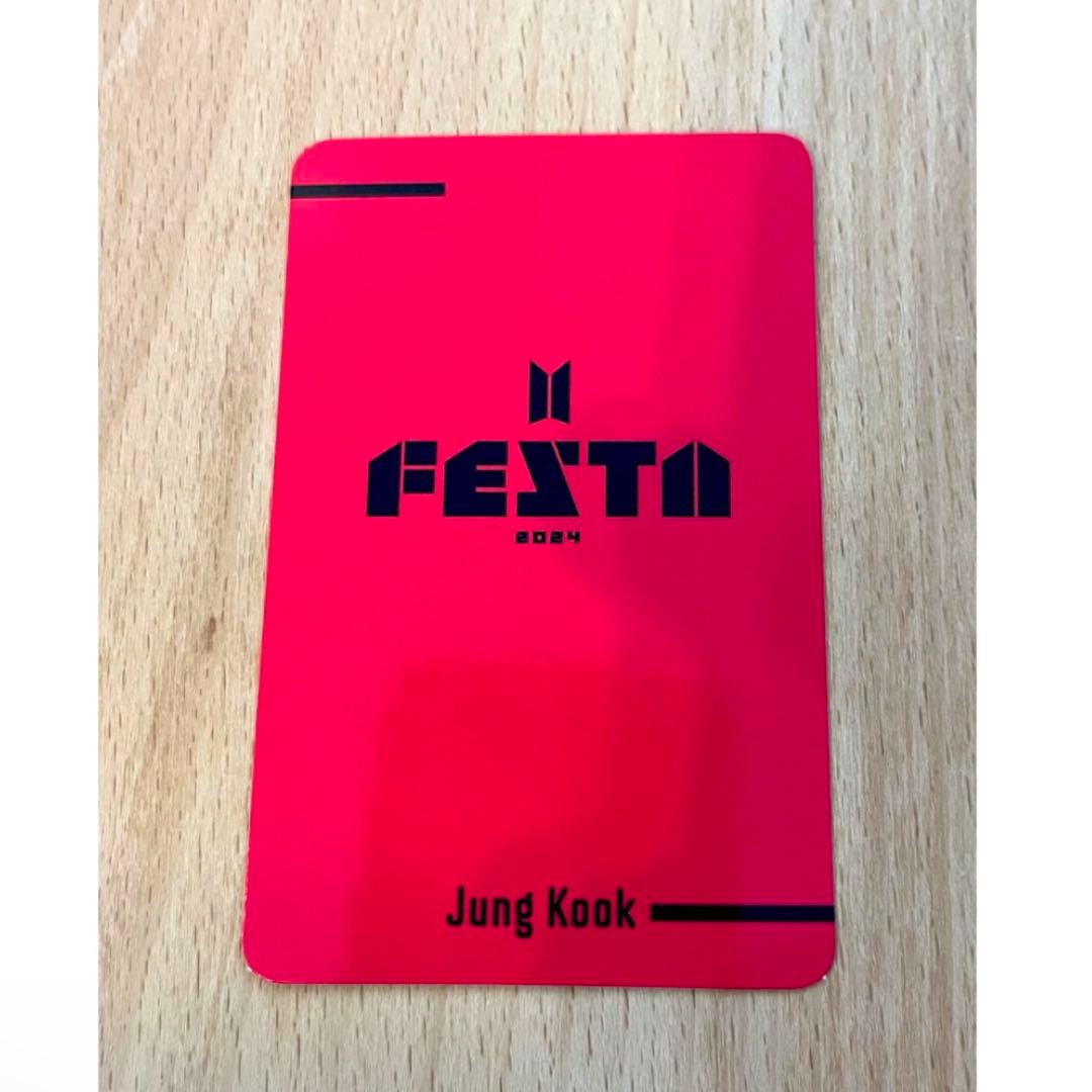 BTS FESTA 2024 ARMY ZONE ジョングク トレカ 硬質ケース