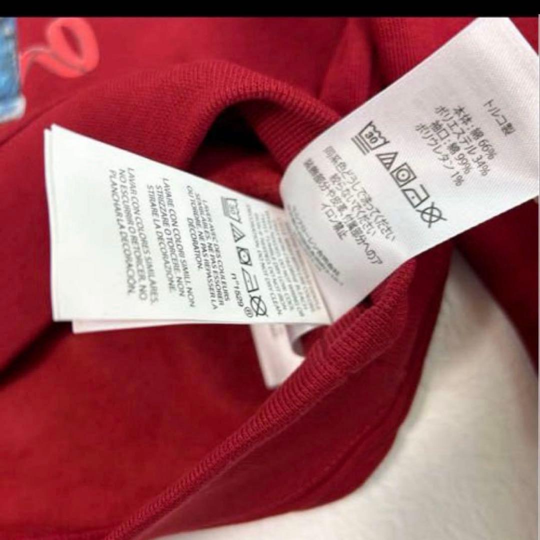 新品Polo Ralph Lauren 赤 クマ刺繍 トレーナー 120