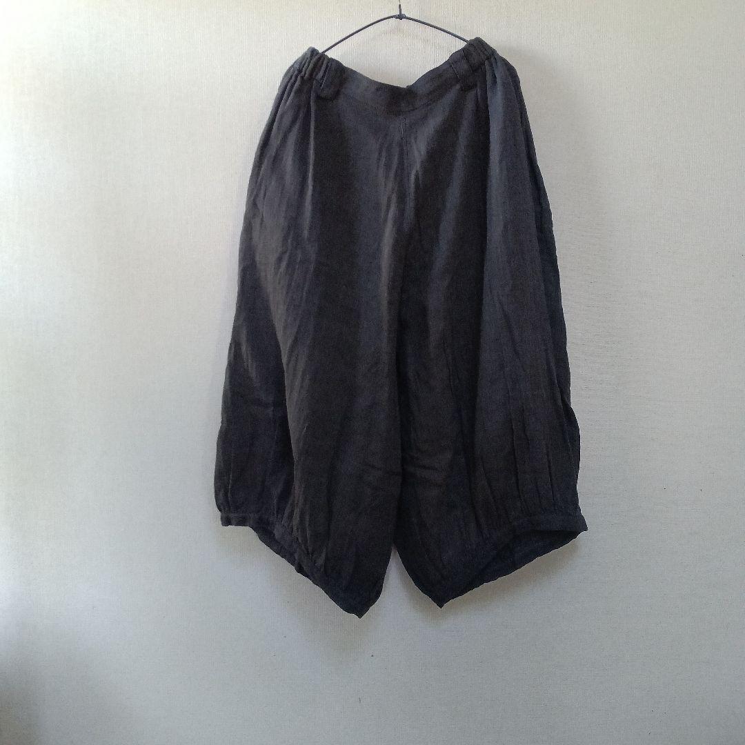 モユル　パンツチャコールグレー未使用品