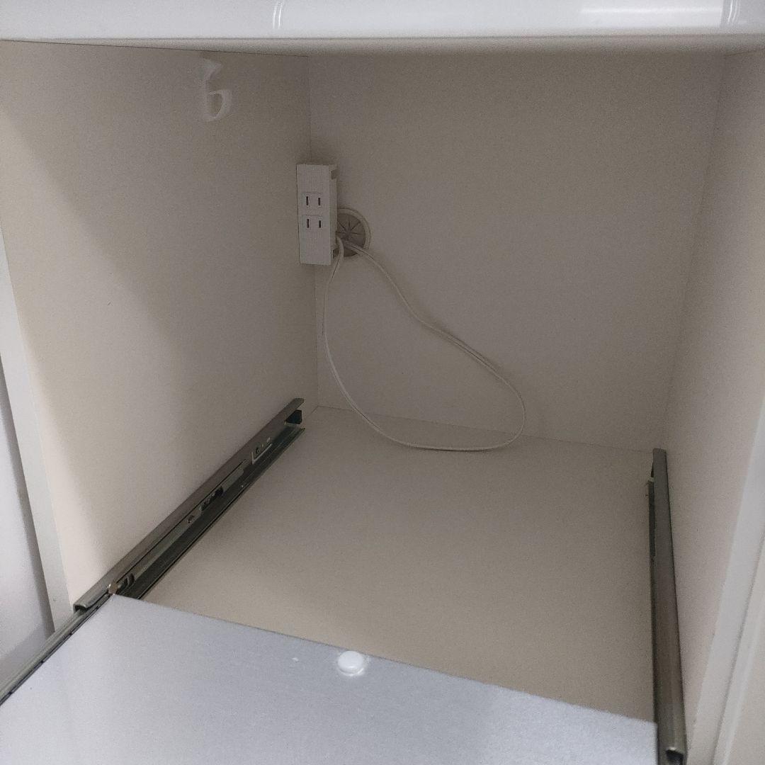 ももまる様用　パモウナ　カップボード　食器棚　ホワイト　160