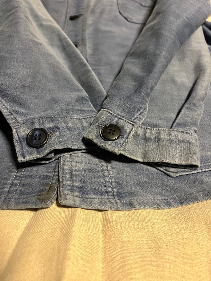 ぽ*る様 40s 50s フランス モールスキン カバーオール ヴィンテージ