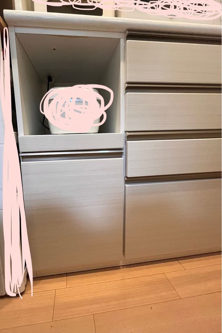 Shaq34　ニトリ　食器棚　カップボード