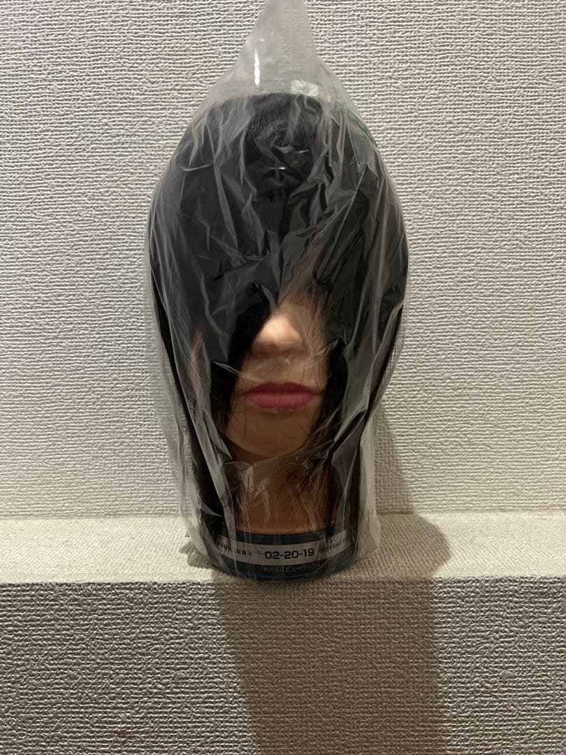 美容師国家試験本番用カットウィッグ 3台 新品未使用