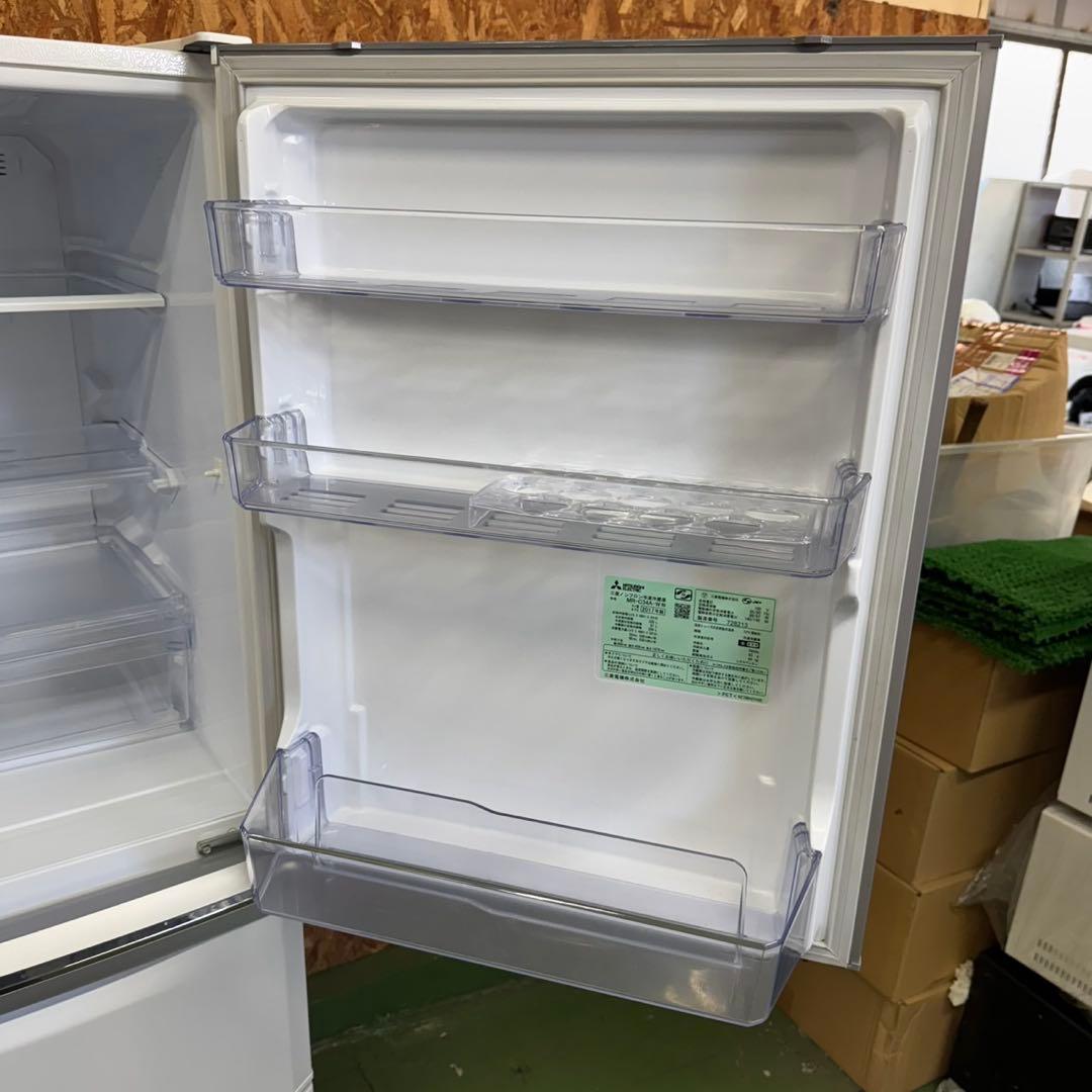 320送料設置無料 三菱　自動製氷機能付き大型冷蔵庫　330L 3ドア